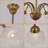 6-Light 29.5" Modern Linear Sputnik Chandelier