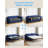 Queen Size Velvet Pull-Out Sofa Bed with 2.8" Mattress-909982434