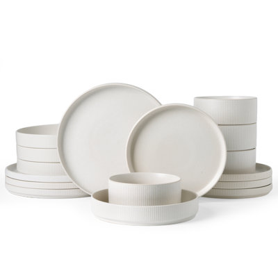 Stoneware Dinnerware Set Piece - Service for 4