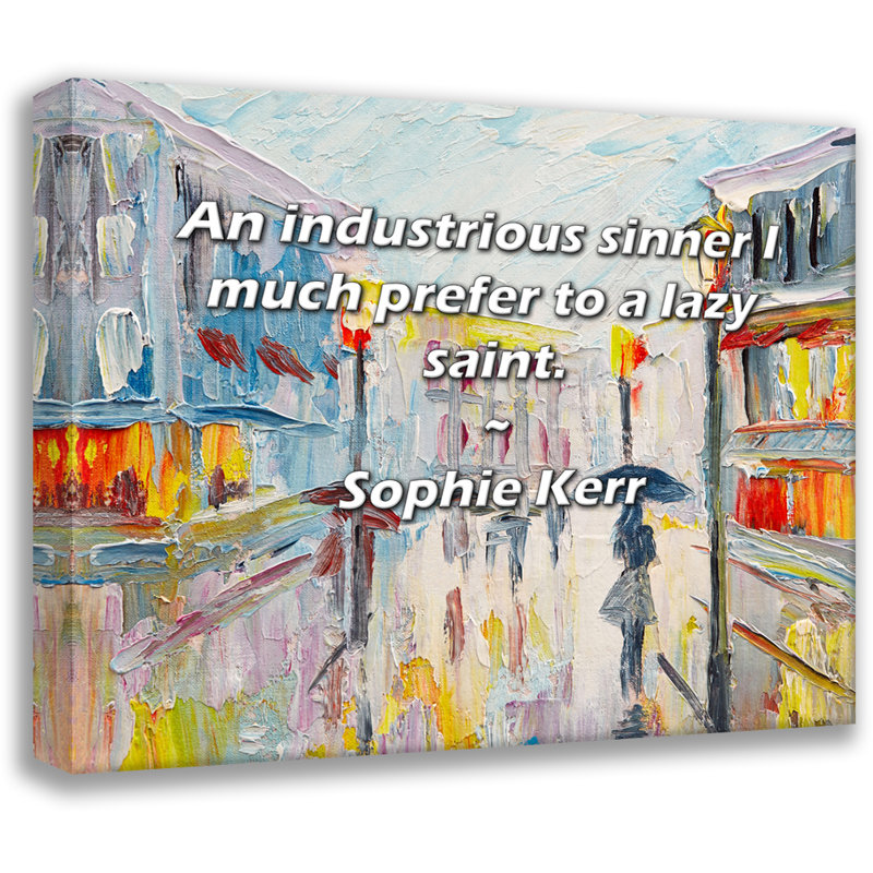 "Astoria Grand Gallery", toile tendue par Sophie Kerr, H 17 po x l 24 po