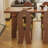 French retro solid wood dining table-109512754