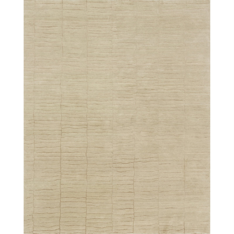 Hermitage Hand Knotted Geometric Indoor Rug, Square 1'6"