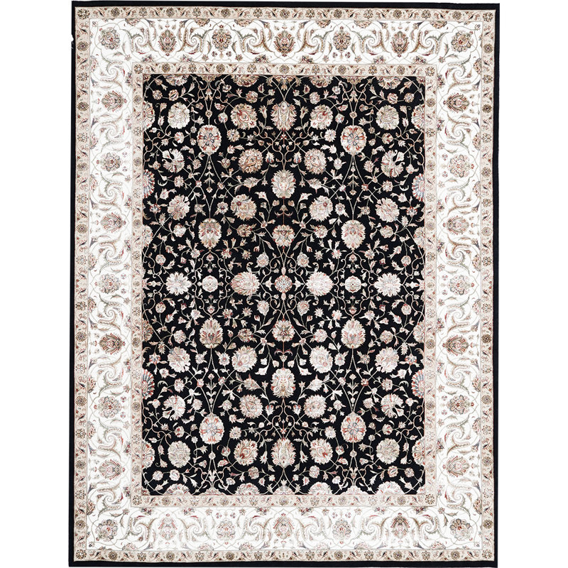 Floral Area Rug, Rectangle 5' x 7'