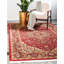 Tapis traditionnel Azar couleur merlot-71262272