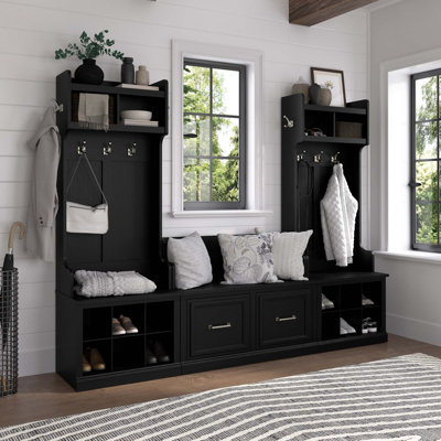 Arulappu 3-Piece Manufactured Wood Hall Tree