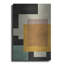 Ivy Bronx «Abstract Geometric 18» par Gary Williams, art mural en métal-485948524