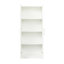 Armoire blanche avec 2 portes et 3 cloisons, 4 espaces de rangement spacieux et des zones faciles à purifier, surface lisse
