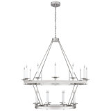 Chapman & Myers Launceton Two Tiered Chandelier