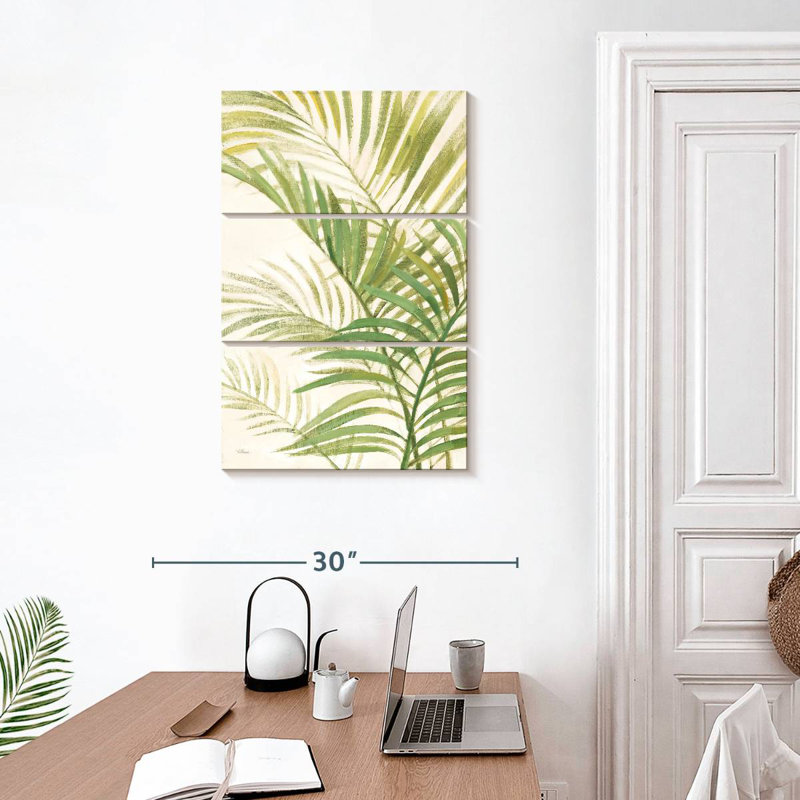Harnek Palms I Bright, H 32 po x l 20 po