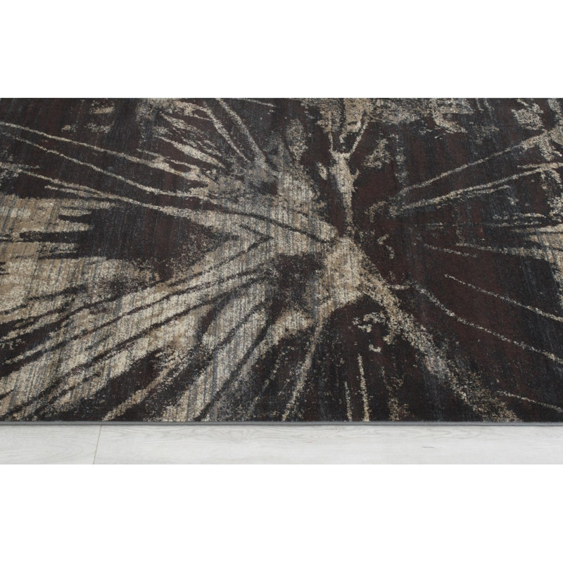 Affric Abstract Indoor Rug, Rectangle 5' x 7'