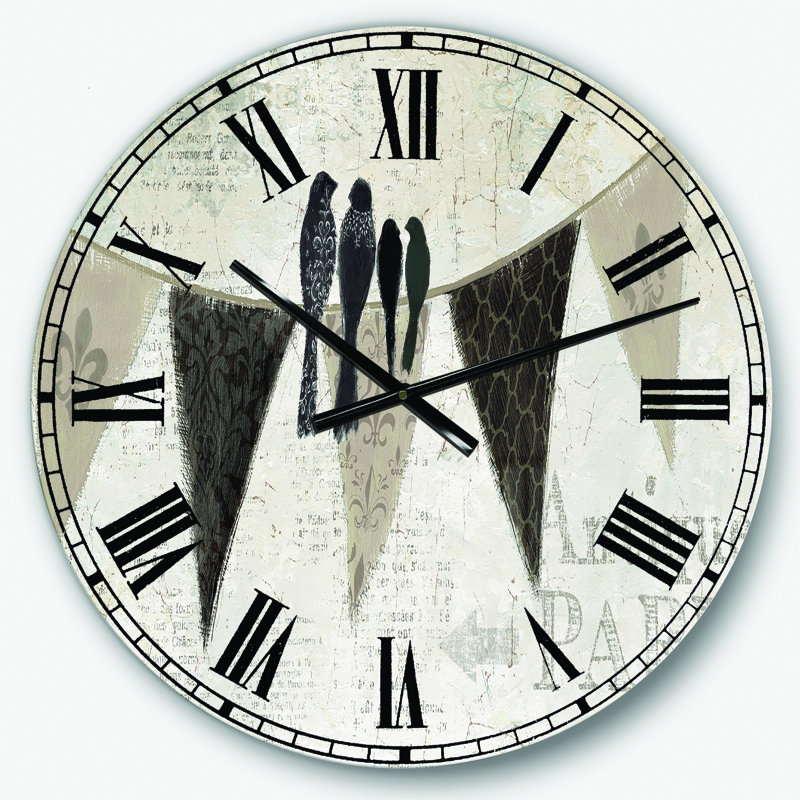 Horloge murale Swigart, Moyenne