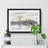 Reflection of the Toronto Skyline in Abstract - Picture Frame Graphic Art Print-55778569-55778570