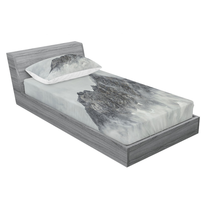Microfiber Sheet Set, Twin XL Sheet Set with Fitted Sheet