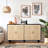 Black Decorative Chest - Stylish For Different Spaces, Strong Construction, Abundant Storage, Adjustable Shelf, Simple Assembly And Maintenance Processes 4-Door Cabinet In Ideal Bedroom, Living Room,-149346440