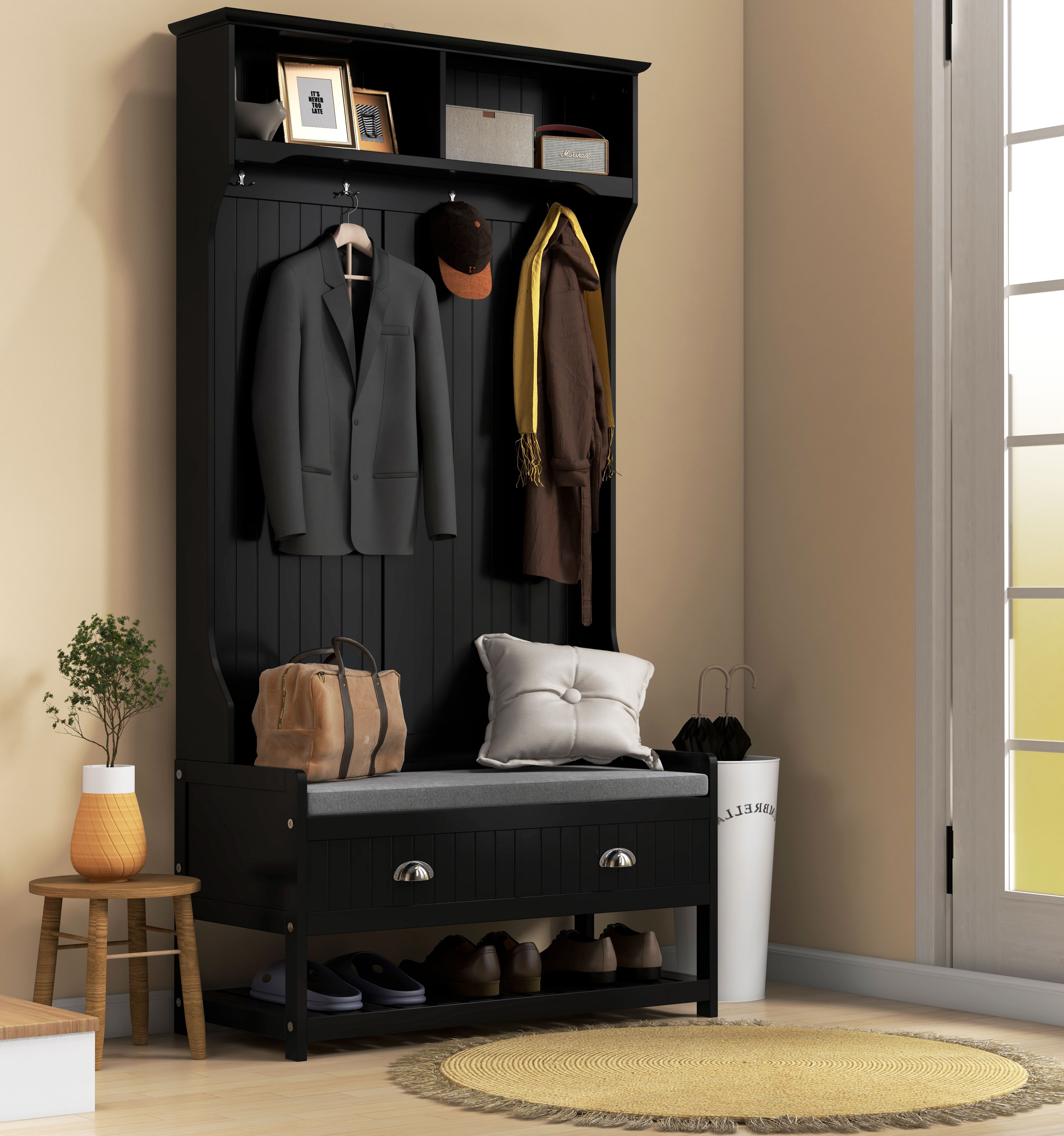 Shoe Bench Bed Bath And Beyond Shoe Rack Entryway Bench Bed Bath