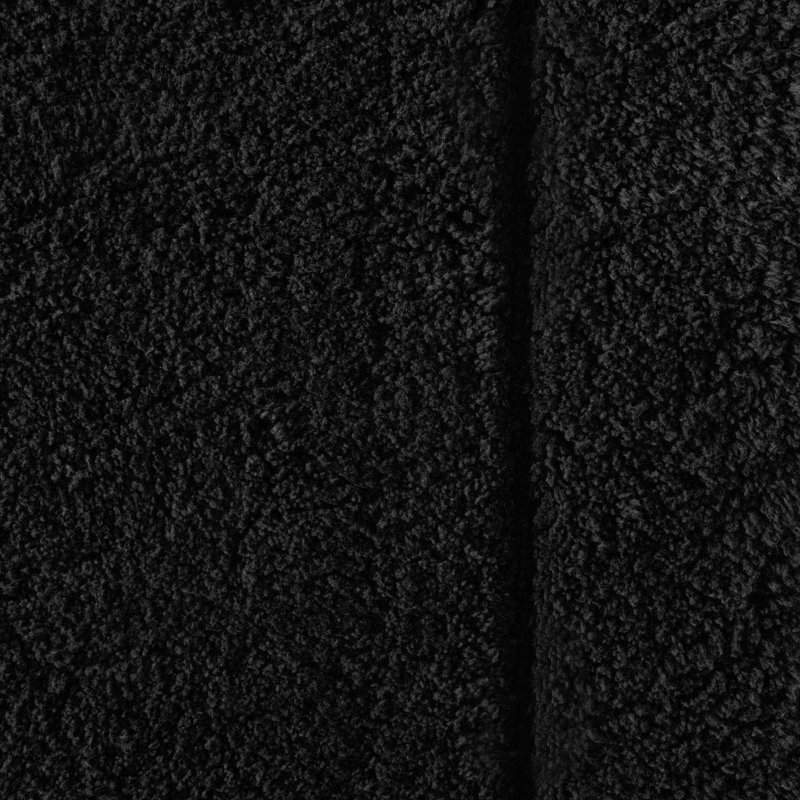 Calvin Klein Essence Solid Cotton 2 Piece Bath Rug Set, Black