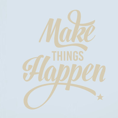 Mongillo Text & Numbers Non-Wall Damaging Wall Decal