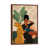 Classic Brown Wood Framed Canvas