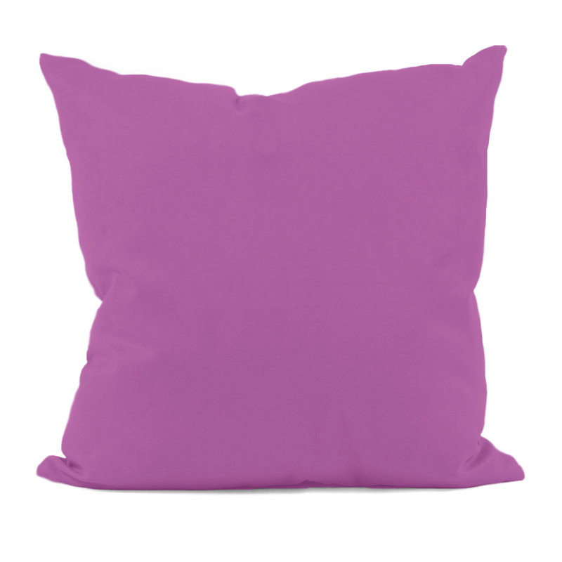 Reversible Throw Pillow, Moroccan Blue, 18" x 18" 
