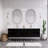 Tihanna 84'' Double Bathroom Vanity with Acrylic Top-343126769