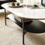 Table basse moderne en céramique et moderne