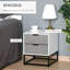 Hopkint 2 Drawer Bedside Table