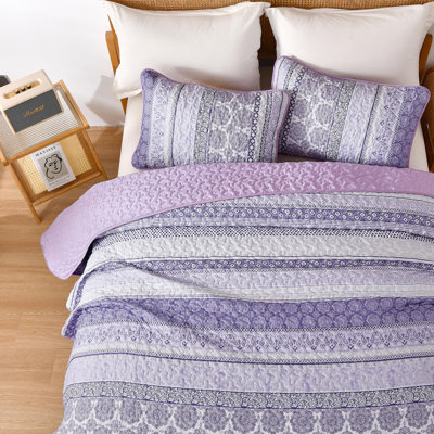 Ensemble de courtepointe 3 pièces Boho