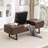 Charice Faux Leather Upholstered Storage Bench-1080434872