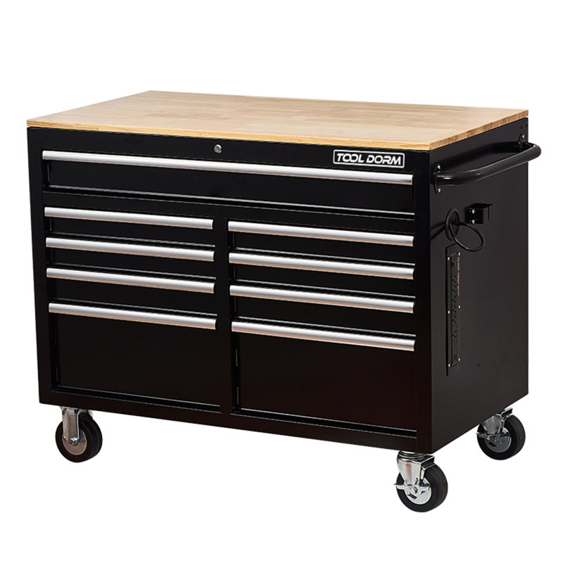 Extra-Deep 9-Drawers Rolling Tool Chest