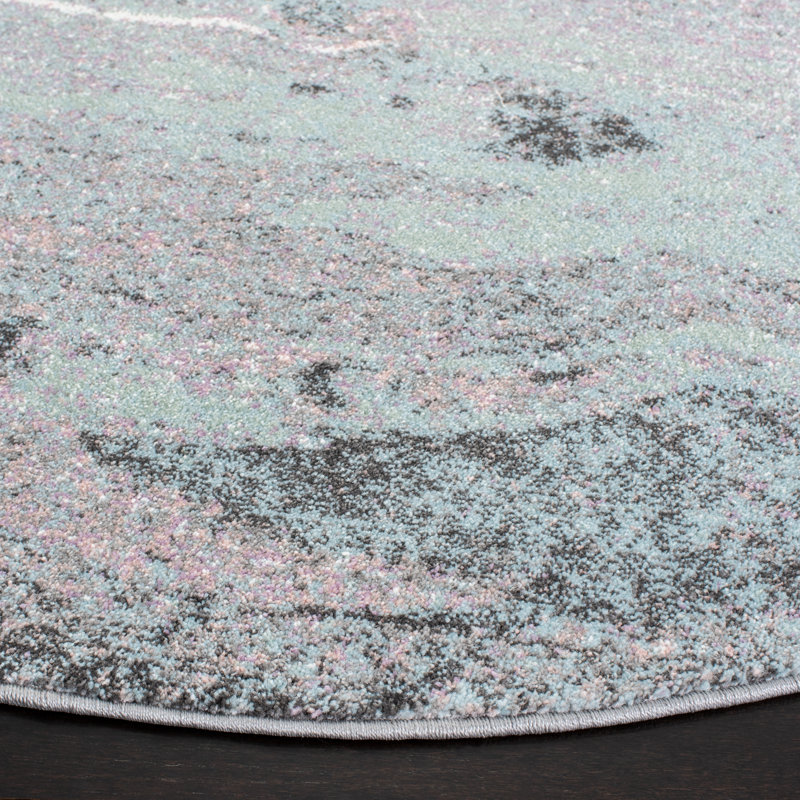 Nashota Performance Abstract Rug, Round 3'