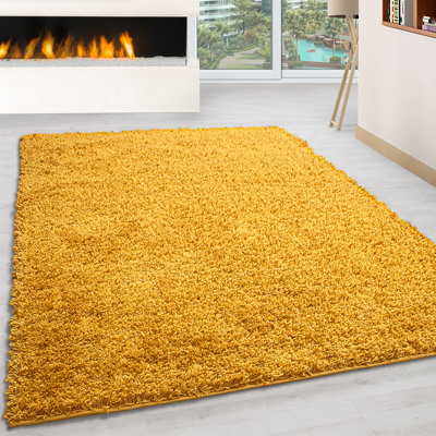 Adavia Shaggy Gold  Rug