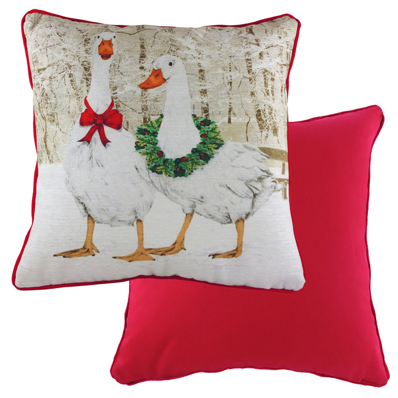 Square Throw Cushion, Feathers