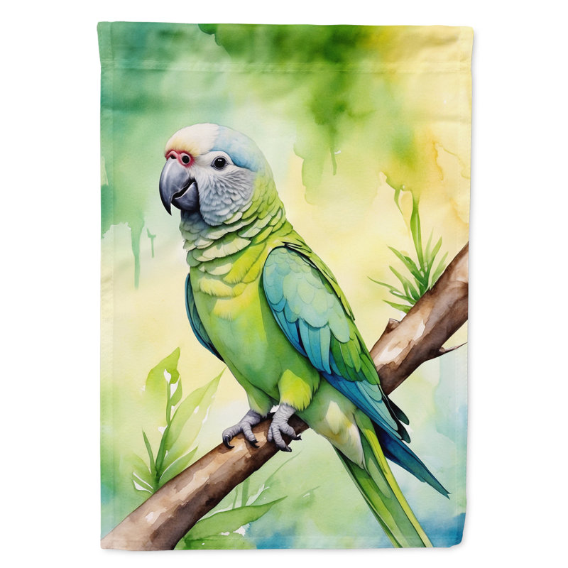Drapeau de jardin, Moine perruche
