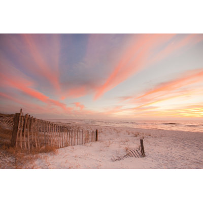 Wonderful Sunset by luckyboot - Wrapped Canvas Rectangle Print