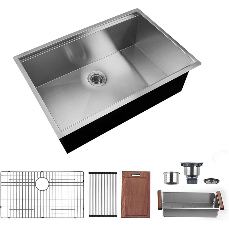 Évier de cuisine encastrable L 30 po x 19 po