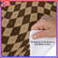 Housses de couette ondulées à motif damier-128741855