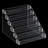 Mellinger Acrylic 6 Compartment Makeup Organizer
