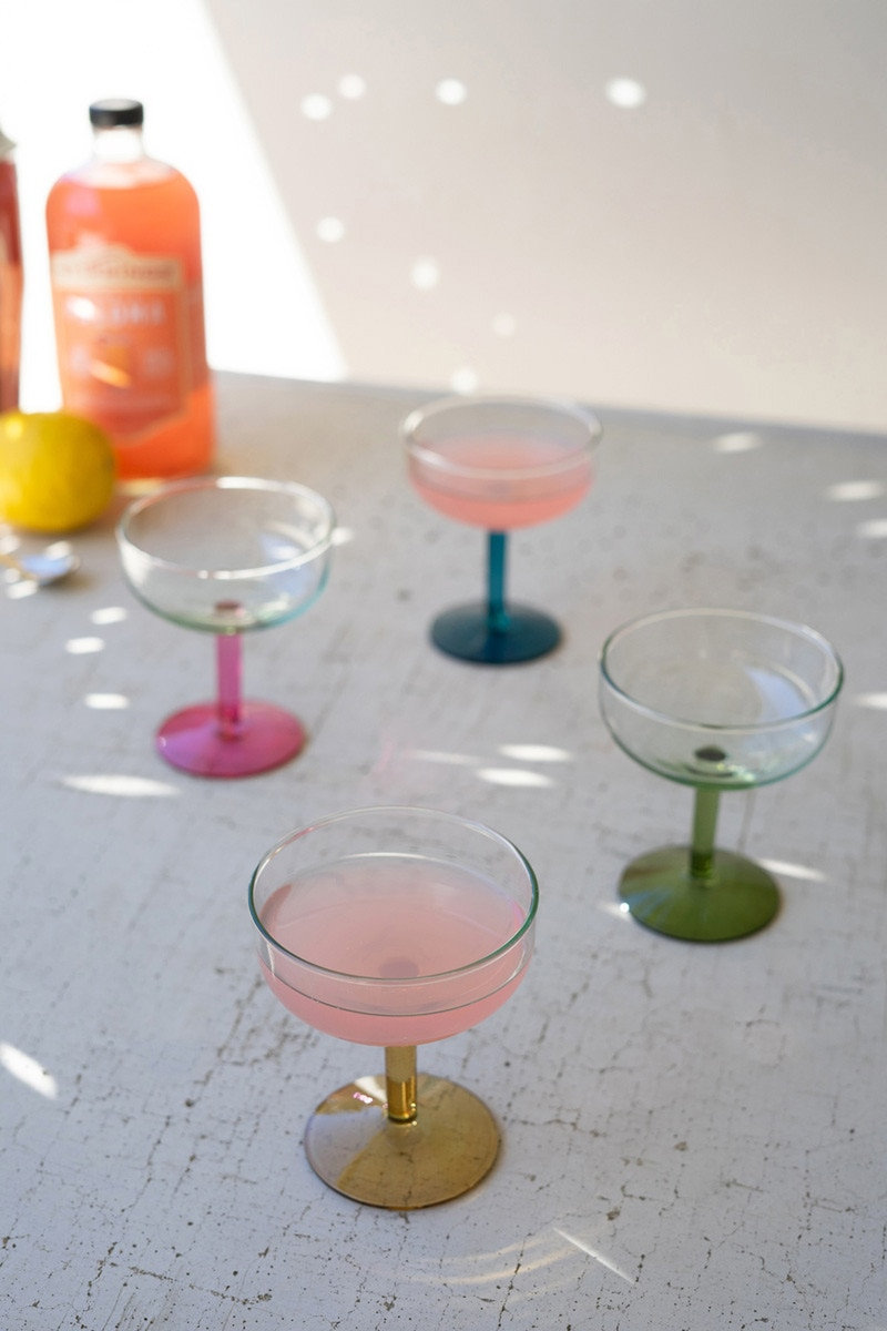 Handmade Coupe Glass