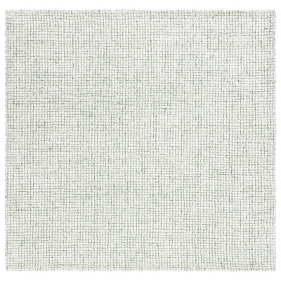 Rowe Ivory Green Hand-Tufted Abstract Rug