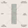 Kaylonie Modern Berber Stripe Cream/Turquoise Rug