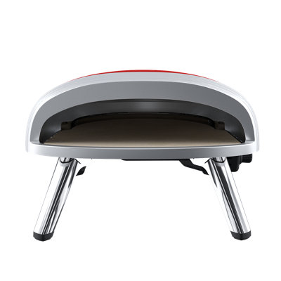 Unique Appliances Classic Retro 16" Portable Outdoor Propane Pizza Oven In Matte Red