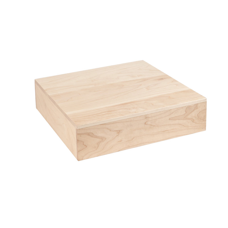 Blonde 12" x 3" Square Riser