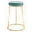 Saroun Upholstered Counter Stool with Metal Frame-954301526
