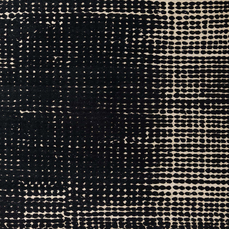 Tapis abstrait moderne 4908, Carré 6 pi