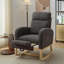 Chaise berçante moderne à haut dossier avec poche latérale pour le salon-1908787989