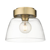 Supernova Glass Flush Mount