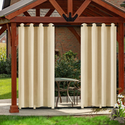 Rideau obscurcissant en polyester Lugenia