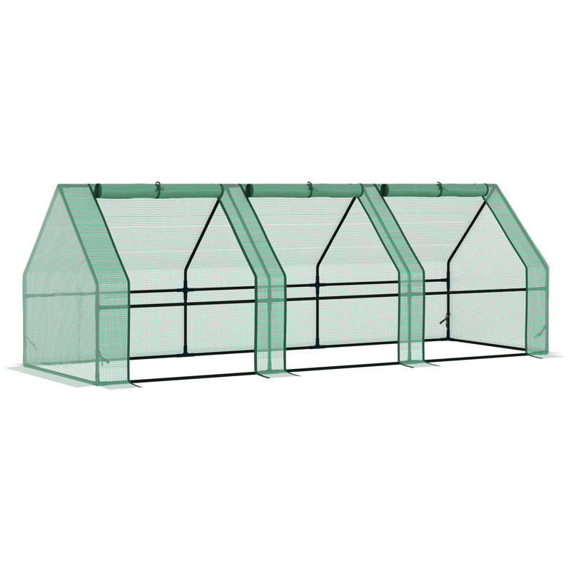 2.7m W x 0.9m D Greenhouse