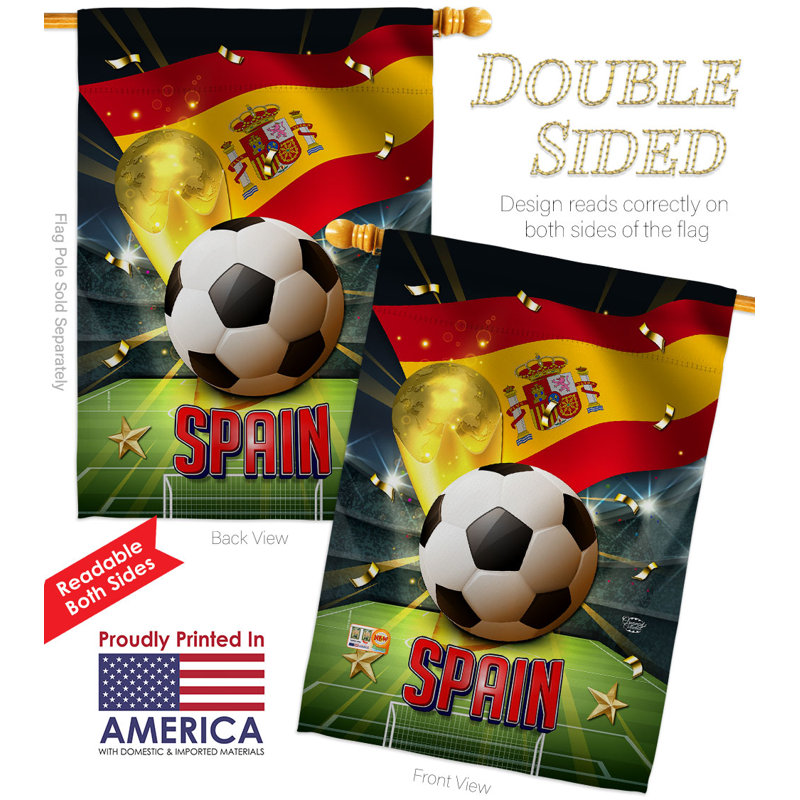 Janelee Double Sided Polyester Garden Flag, 40" H x 28" W