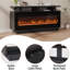 Meuble télé avec foyer électrique intelligent 50 po-303464999